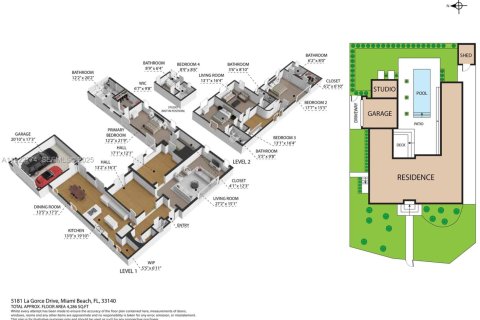 House in Miami Beach, Florida 5 bedrooms, 398.18 sq.m. № 1986036 - photo 28