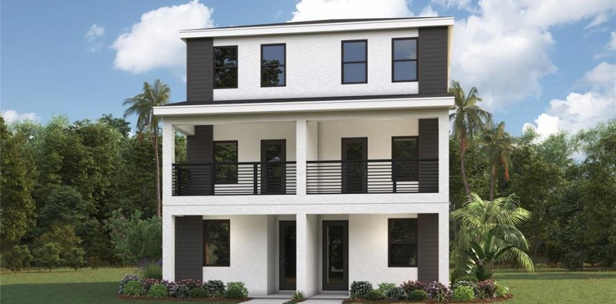 House in Tampa, Florida 4 bedrooms, 185.15 sq.m. № 1648232