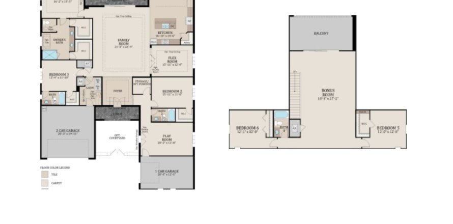 House in Serengeti by Biscayne Homes in Spring Hill, Florida 5 bedrooms, 397 sq.m. № 521479