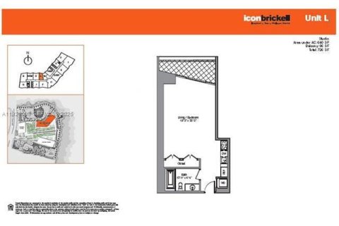 Снять в аренду кондоминиум в Майами, Флорида 50.72м2, № 1982494 - фото 6
