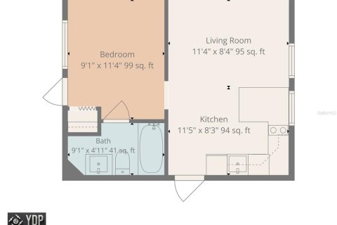 Casa en venta en Saint Petersburg, Florida, 4 dormitorios, 160.63 m2 № 2095918 - foto 6