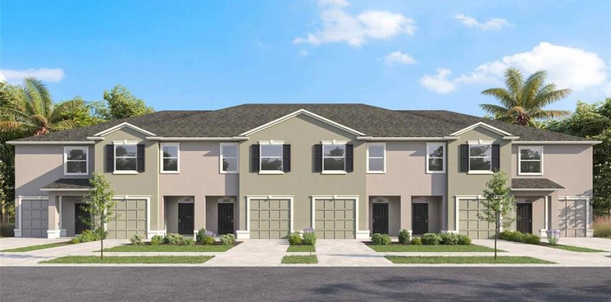 Townhouse in Land O' Lakes, Florida 3 bedrooms, 135.92 sq.m. № 1810719