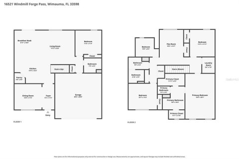 Villa ou maison à louer à Wimauma, Floride: 5 chambres, 248.42 m2 № 2380788 - photo 29