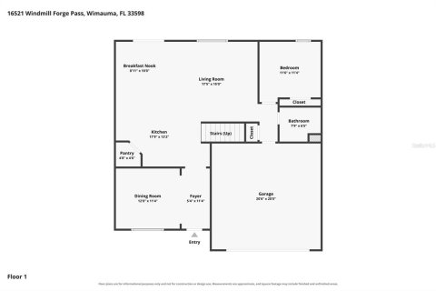 Villa ou maison à louer à Wimauma, Floride: 5 chambres, 248.42 m2 № 2380788 - photo 30