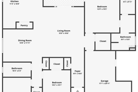 Villa ou maison à vendre à Edgewater, Floride: 3 chambres, 166.3 m2 № 2150629 - photo 4