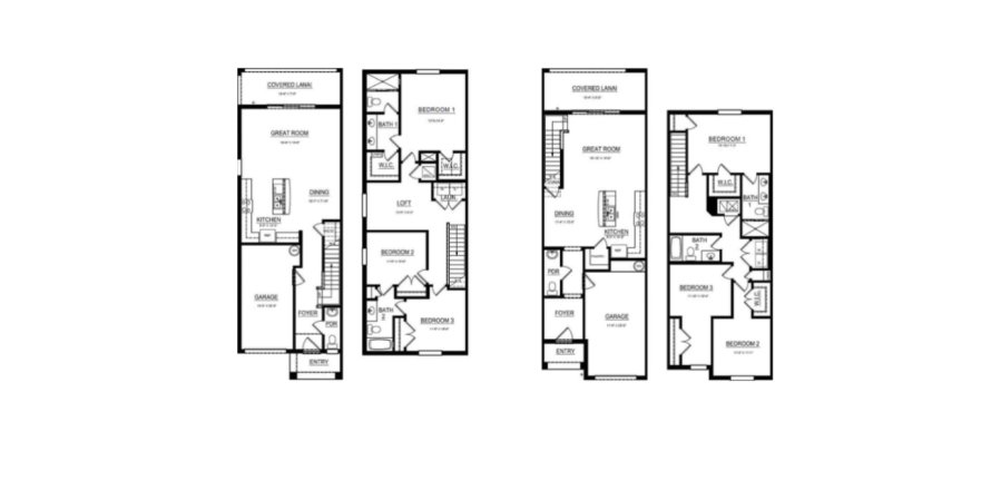 Townhouse in Star Farms at Lakewood Ranch - Townhomes in Lakewood Ranch, Florida 3 bedrooms, 163 sq.m. № 598307