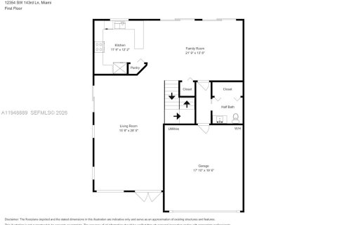 Снять в аренду виллу или дом в Майами, Флорида 4 спальни, 237.18м2, № 2004698 - фото 2