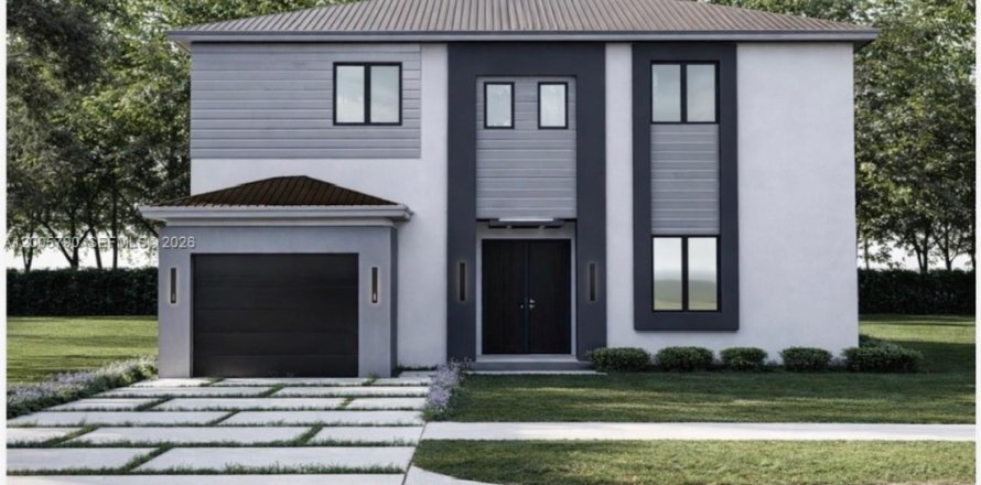 House in Miami, Florida 4 bedrooms № 2069546