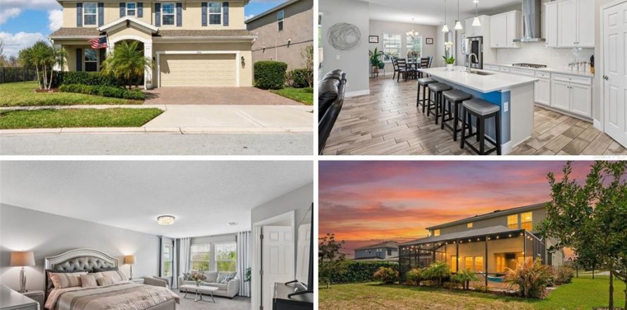 House in Land O' Lakes, Florida 5 bedrooms, 309.92 sq.m. № 2095407