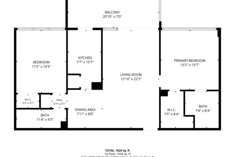 Condo in Fort Lauderdale, Florida, 2 bedrooms  № 2186668 - photo 21