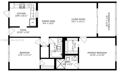 Купить кондоминиум в Лодердейл-бай-те-Си, Флорида 2 спальни, 92.9м2, № 1931980 - фото 17