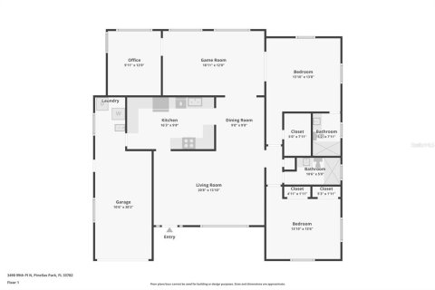Casa en venta en Pinellas Park, Florida, 3 dormitorios, 153.2 m2 № 1902388 - foto 25