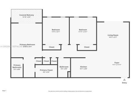 Copropriété à vendre à Miami, Floride: 3 chambres, 117.24 m2 № 2066192 - photo 23