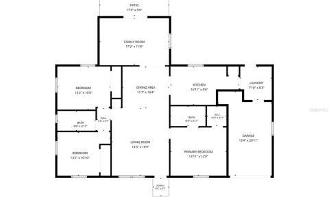Villa ou maison à louer à Ocala, Floride: 3 chambres, 133.59 m2 № 2380621 - photo 17