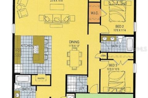 Casa en venta en Clermont, Florida, 4 dormitorios, 195.56 m2 № 1902610 - foto 26