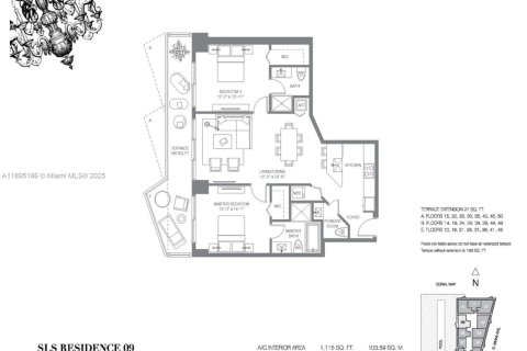 Condo in Miami, Florida, 2 bedrooms  № 2014224 - photo 22