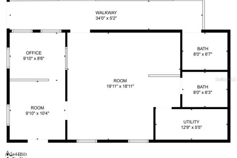 Casa en venta en Inverness, Florida, 1 dormitorio, 85.84 m2 № 1561477 - foto 9