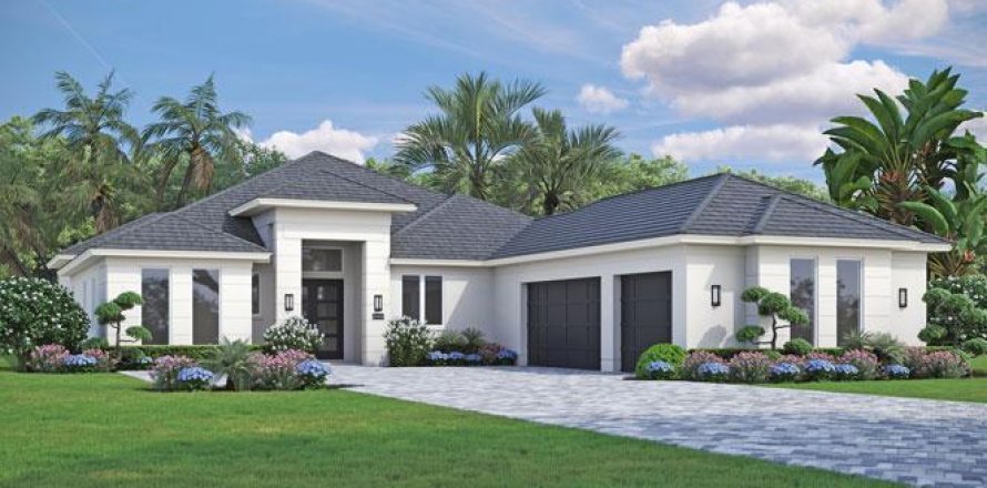 House in Vero Beach, Florida 3 bedrooms, 262.08 sq.m. № 1162013