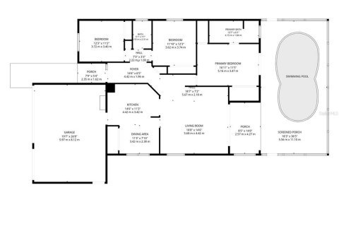 Casa en venta en New Port Richey, Florida, 3 dormitorios, 148.46 m2 № 2386523 - foto 4