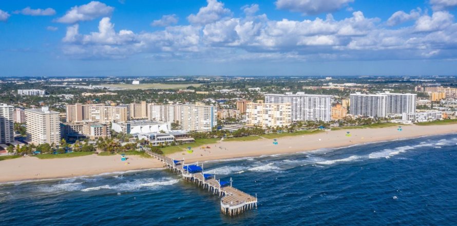 Condominio en Pompano Beach, Florida, 1 dormitorio № 1231563