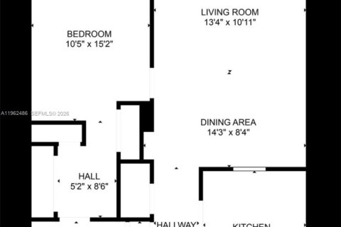Condominio en venta en North Miami Beach, Florida, 1 dormitorio № 2080939 - foto 23