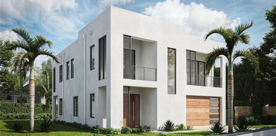 House in Miami, Florida 4 bedrooms № 1739586