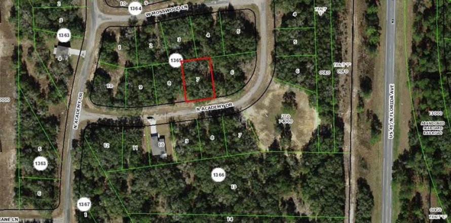 Land in Citrus Springs, Florida № 2162769