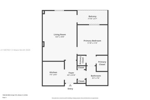 Condo in Miami, Florida, 1 bedroom  № 1889644 - photo 30