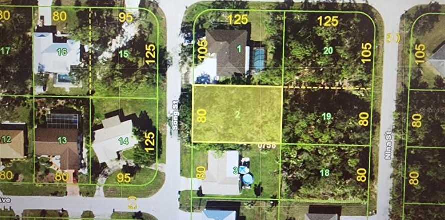 Land in Port Charlotte, Florida № 2158716