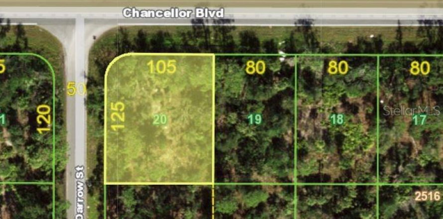 Land in Port Charlotte, Florida № 2162539