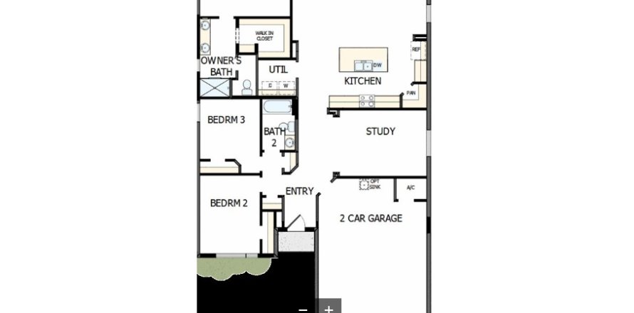Дом в North River Ranch - Cottage Series в Парриш, Флорида 3 комнаты, 171м2 № 566710