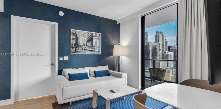 Отель, гостиница в Майами, Флорида 2 спальни, 59.36м2 № 2027618