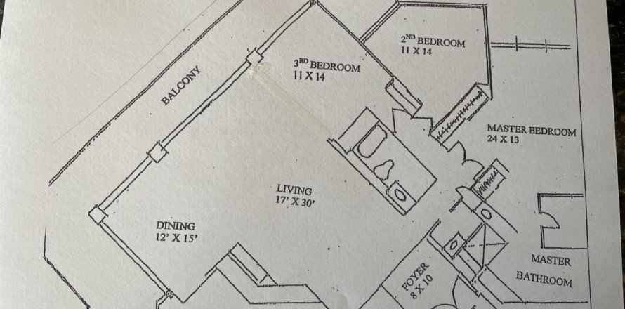 Condominio en West Palm Beach, Florida, 3 dormitorios № 1231441