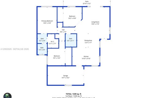 House in Davie, Florida 3 bedrooms, 116.03 sq.m. № 2068526 - photo 3