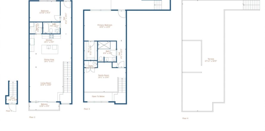 Condo à Delray Beach, Floride, 2 chambres № 1208149