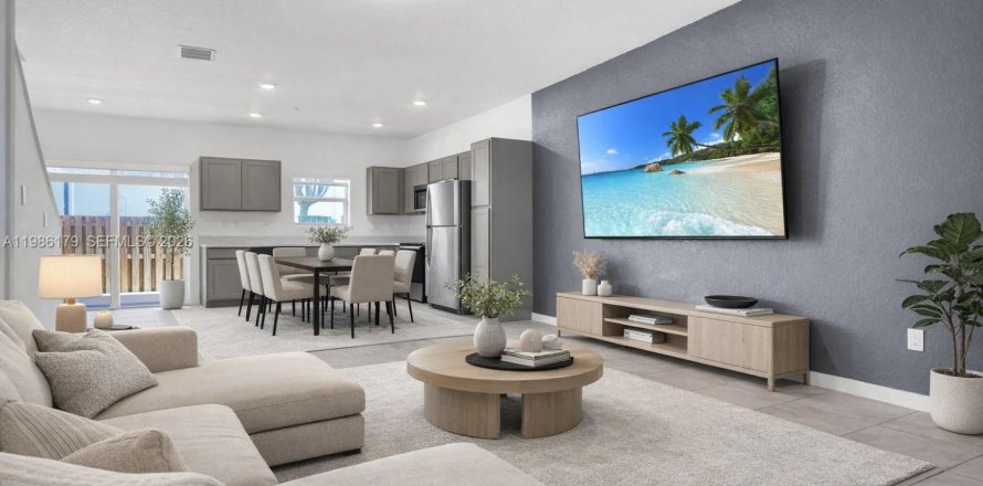 Adosado en Florida City, Florida 3 dormitorios, 127.83 m2 № 2050575