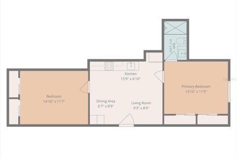 House in Tampa, Florida 4 bedrooms, 260.13 sq.m. № 2126181 - photo 7