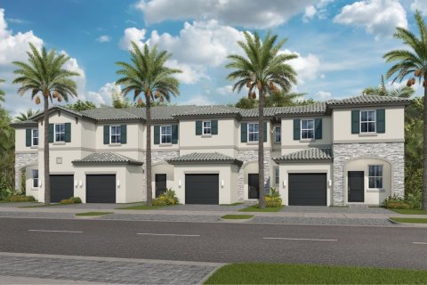 Townhouse in Sunset Trails in Coral Springs, Florida 3 bedrooms, 148 sq.m. № 600057 - photo 1