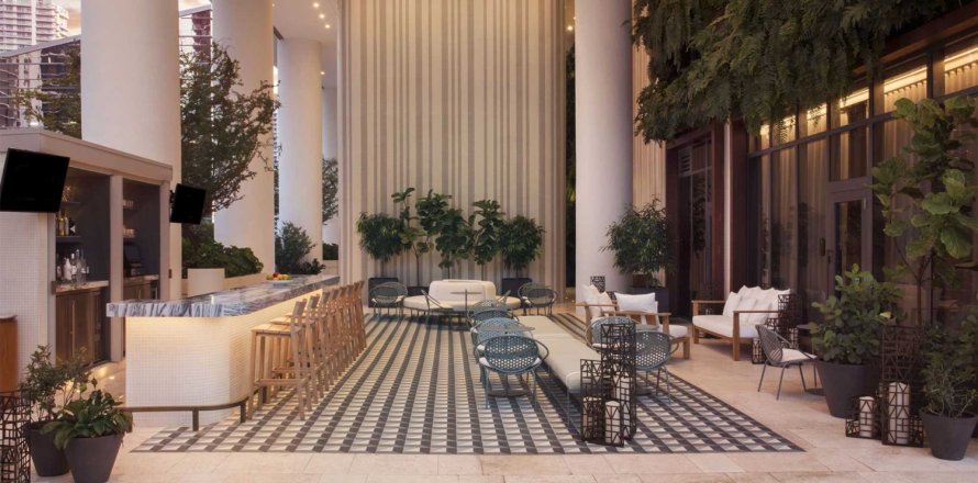 Квартира в SLS LUX в Майами, Флорида 3 спальни, 202м2 № 63517