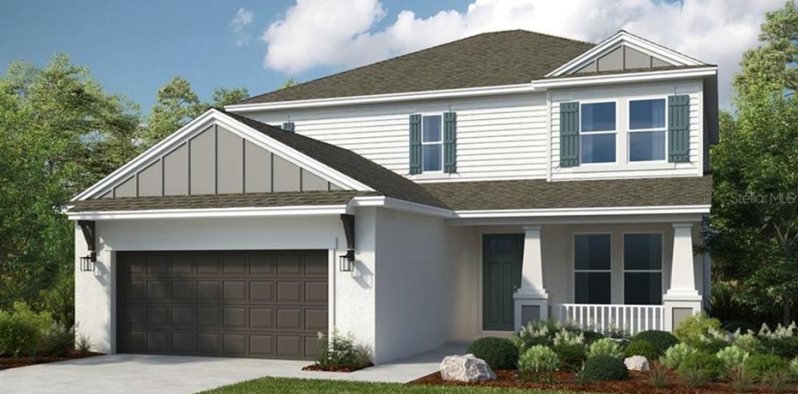 House in Auburndale, Florida 4 bedrooms, 241.55 sq.m. № 1829954