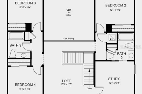 House in Auburndale, Florida 4 bedrooms, 241.55 sq.m. № 1829954 - photo 11