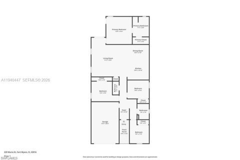House in Fort Myers, Florida 4 bedrooms, 140.75 sq.m. № 2152700 - photo 23