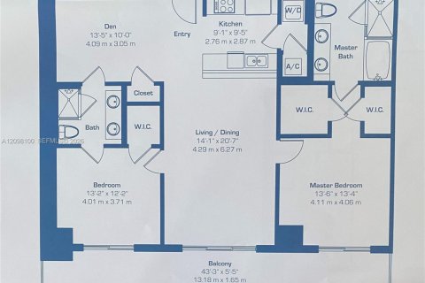 Copropriété à louer à Miami, Floride: 2 chambres, 126.07 m2 № 2394462 - photo 5