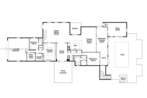 Снять в аренду виллу или дом в Корал-Гейблс, Флорида 5 спален, 524.71м2, № 2000253 - фото 24