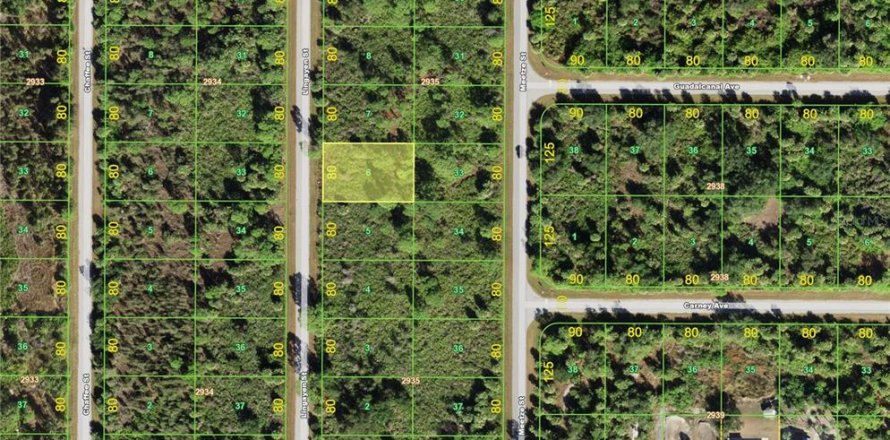Land in Port Charlotte, Florida № 2383693