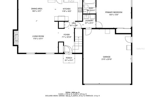 House in Daytona Beach, Florida 4 bedrooms, 167.87 sq.m. № 1833624 - photo 26