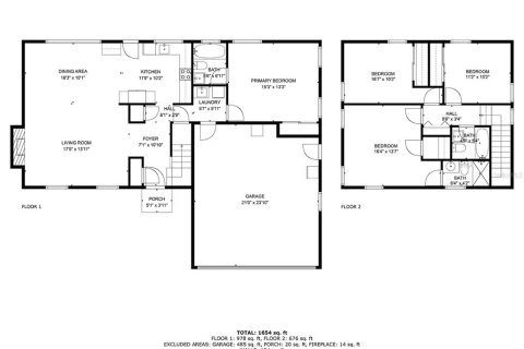 House in Daytona Beach, Florida 4 bedrooms, 167.87 sq.m. № 1833624 - photo 28