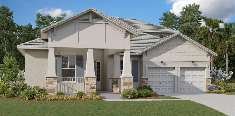 House in Windermere, Florida 4 bedrooms, 292.92 sq.m. № 2214822