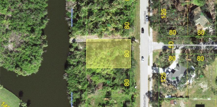 Terrain à Port Charlotte, Floride № 2159753