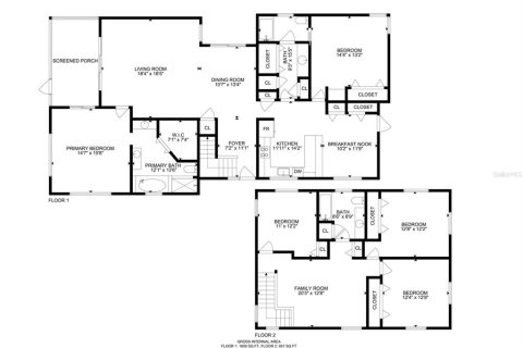 Villa ou maison à vendre à New Port Richey, Floride: 5 chambres, 267.65 m2 № 2435215 - photo 8